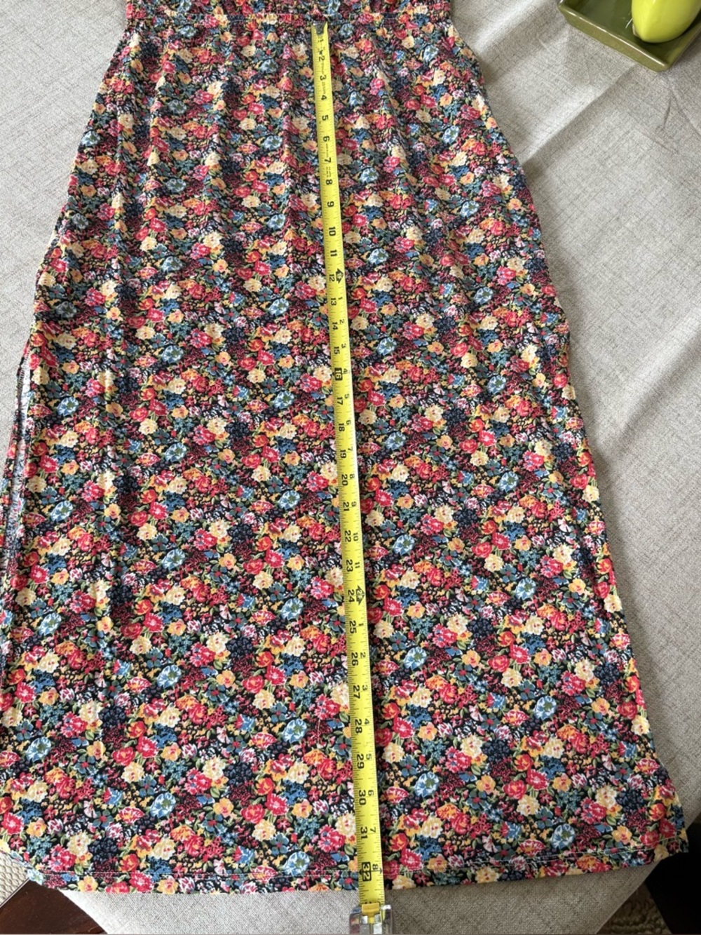 Sezane Luce Short Sleeve Cotton Floral Open Back Midi Dress Size Medium - Picture 10 of 10